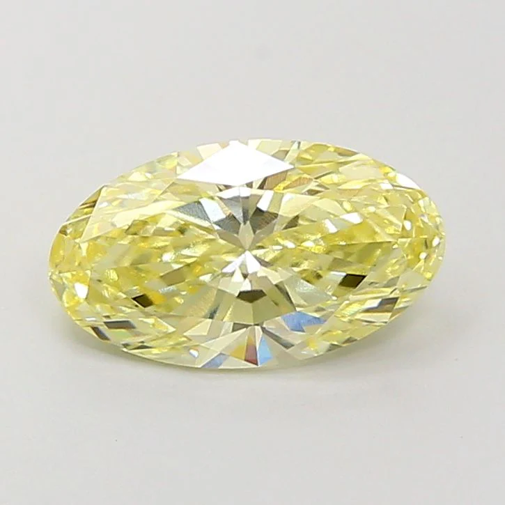 Moval 2.06ct Fancy Intense Yellow