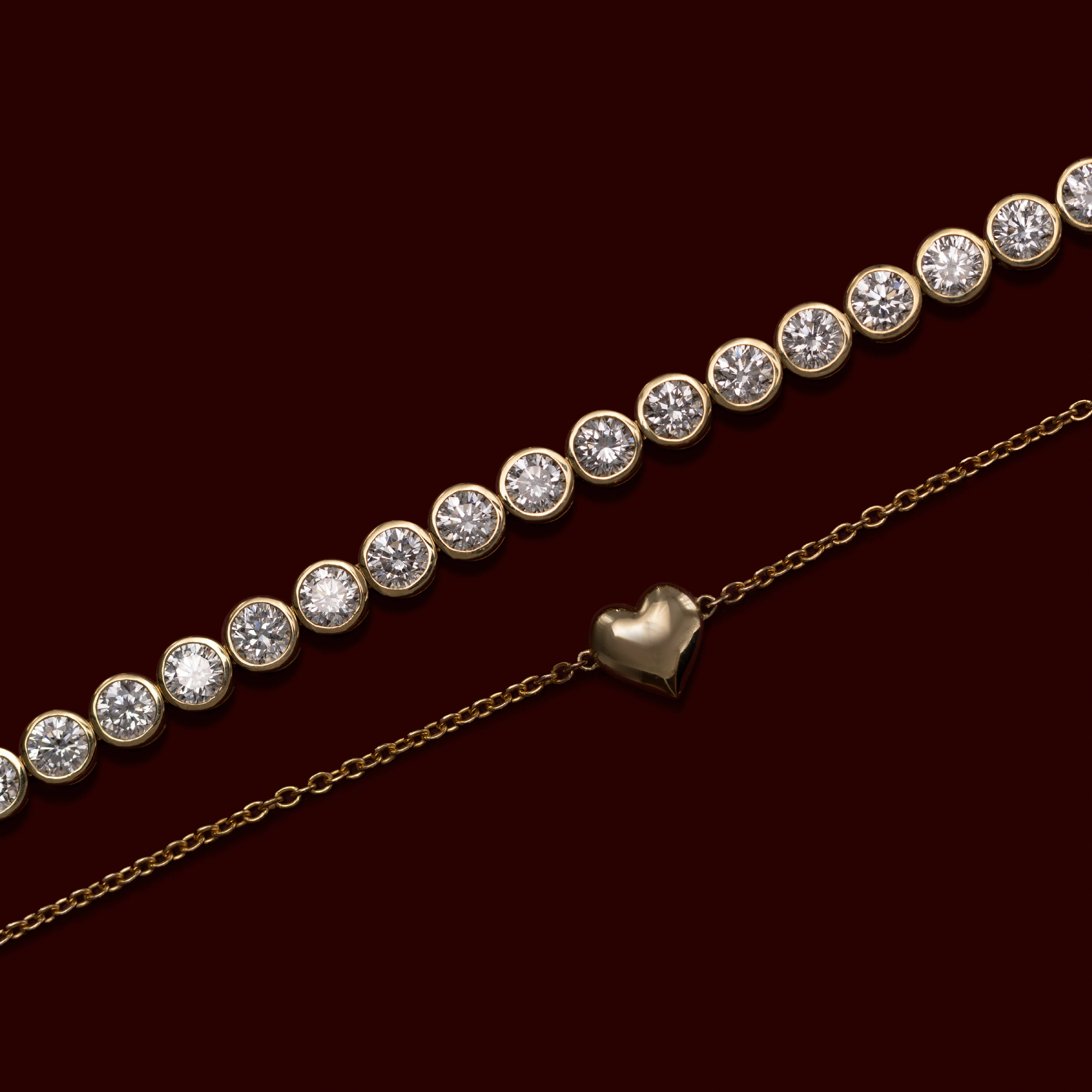The Contour Heart Bracelet - Image 3