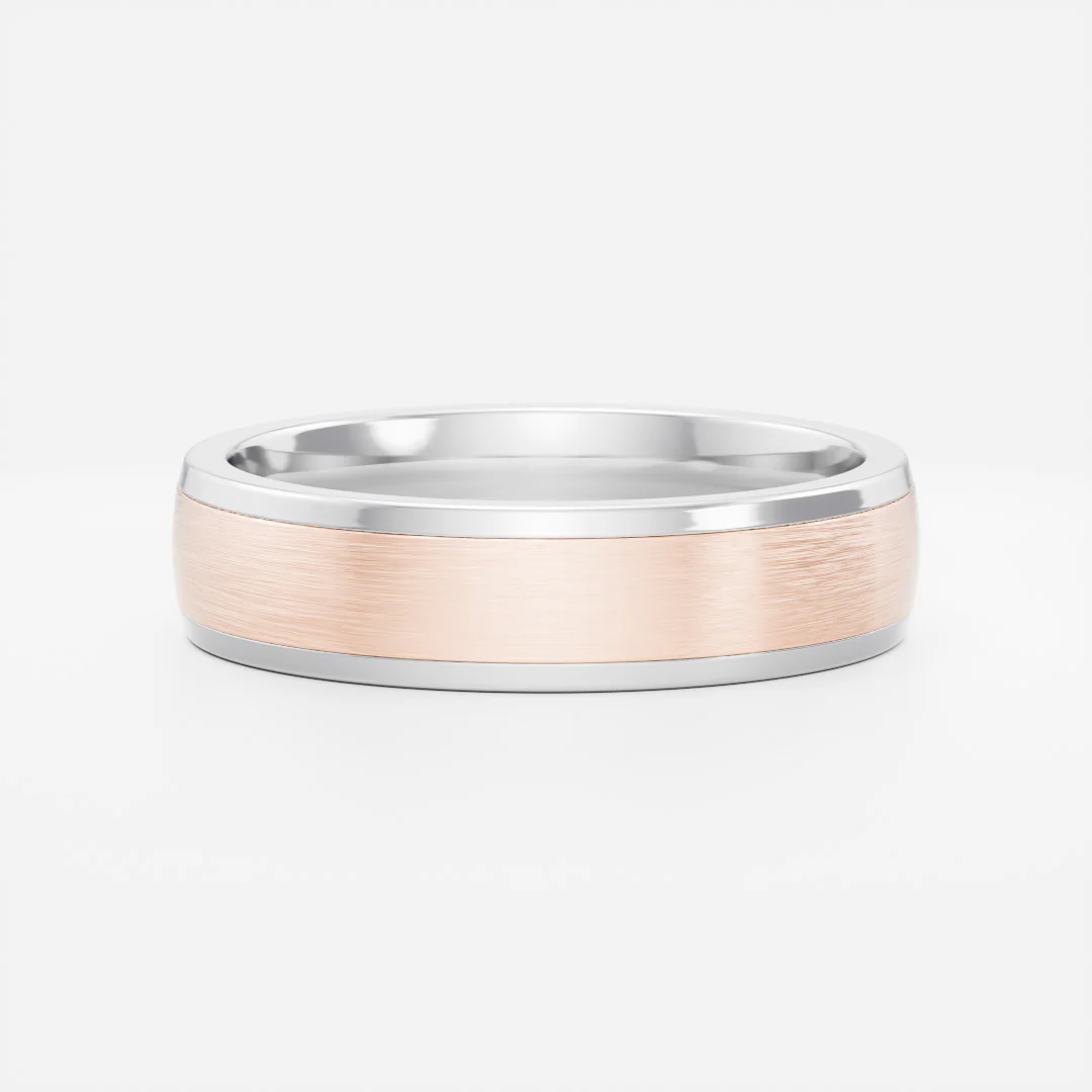The Deacon Ring - Brushed Centre Men's Ceremonial Band - Image 6