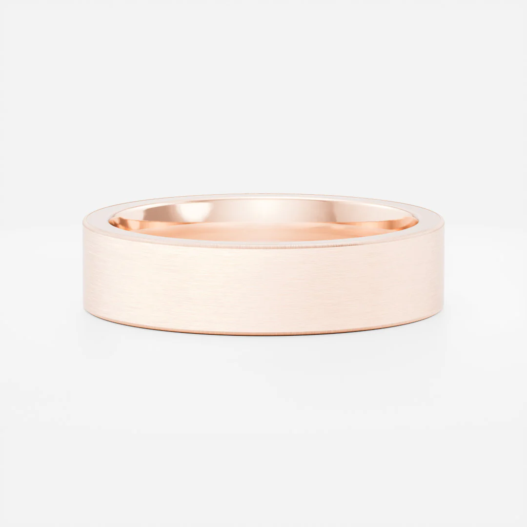 The Evander Ring - Brushed Statement Men's Ceremonial Band - Image 3