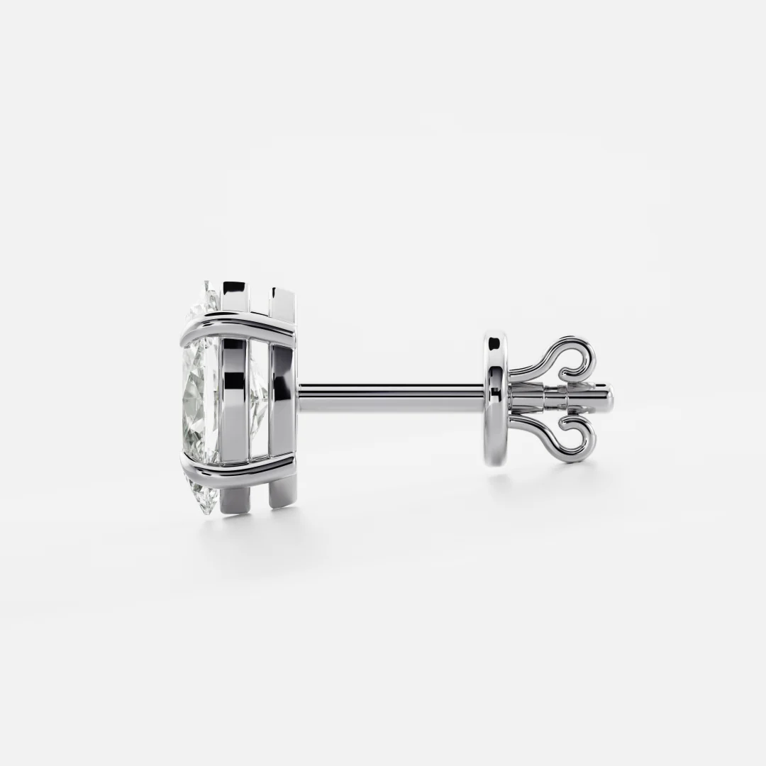 The Iris Earrings - Marquise Studs - Image 5