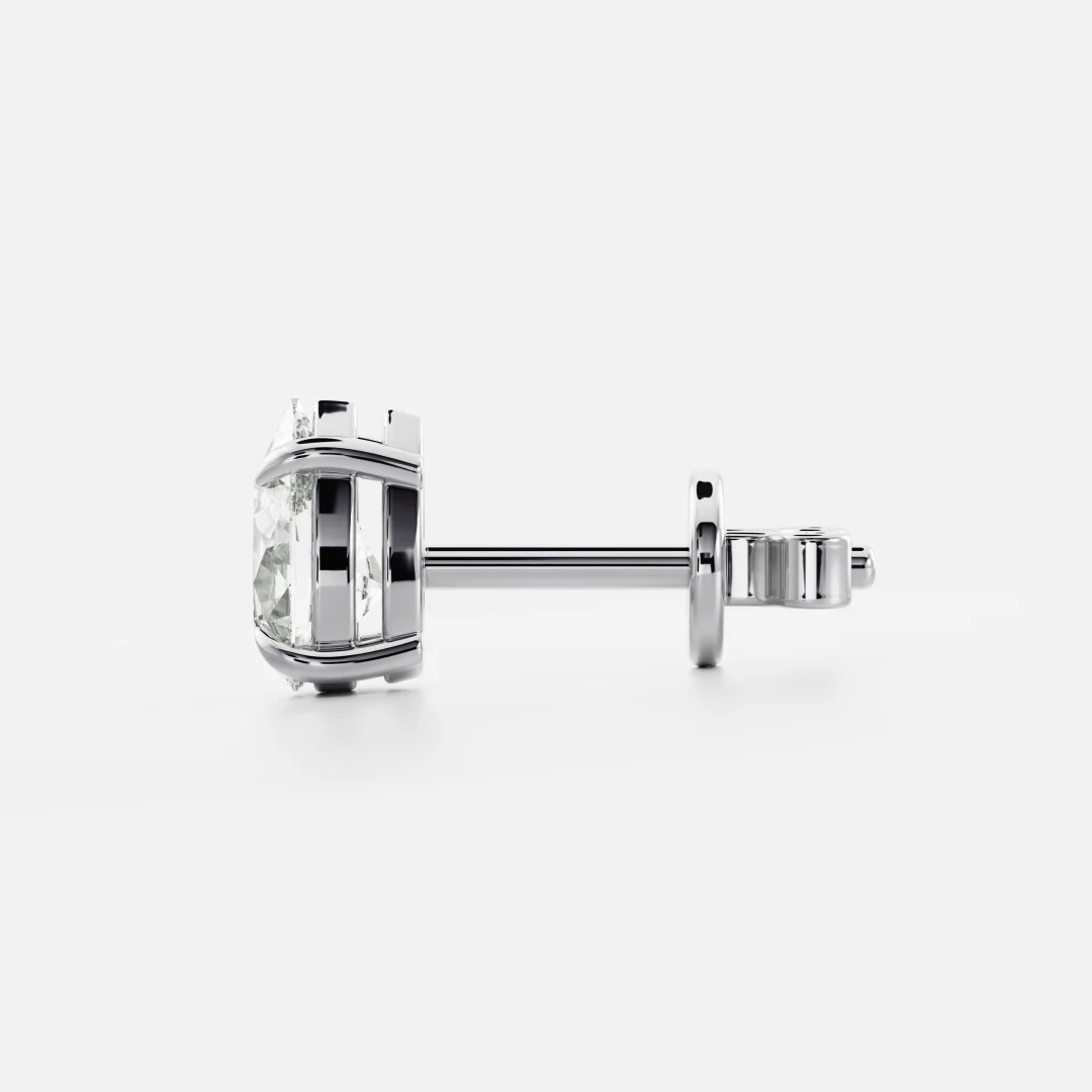The Iris Earrings - Pear Studs - Image 6