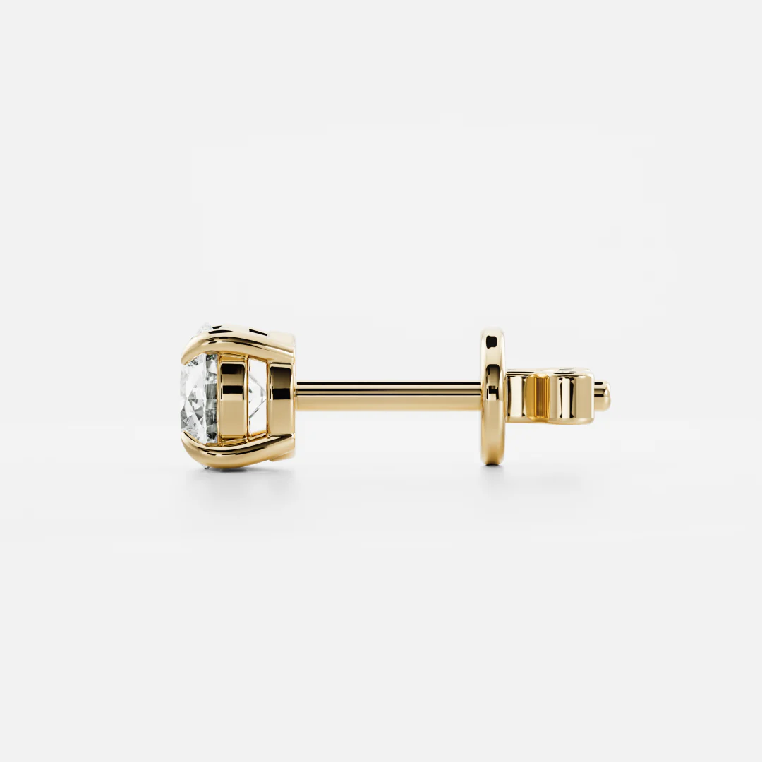 The Iris Earrings - Round Studs - Image 5