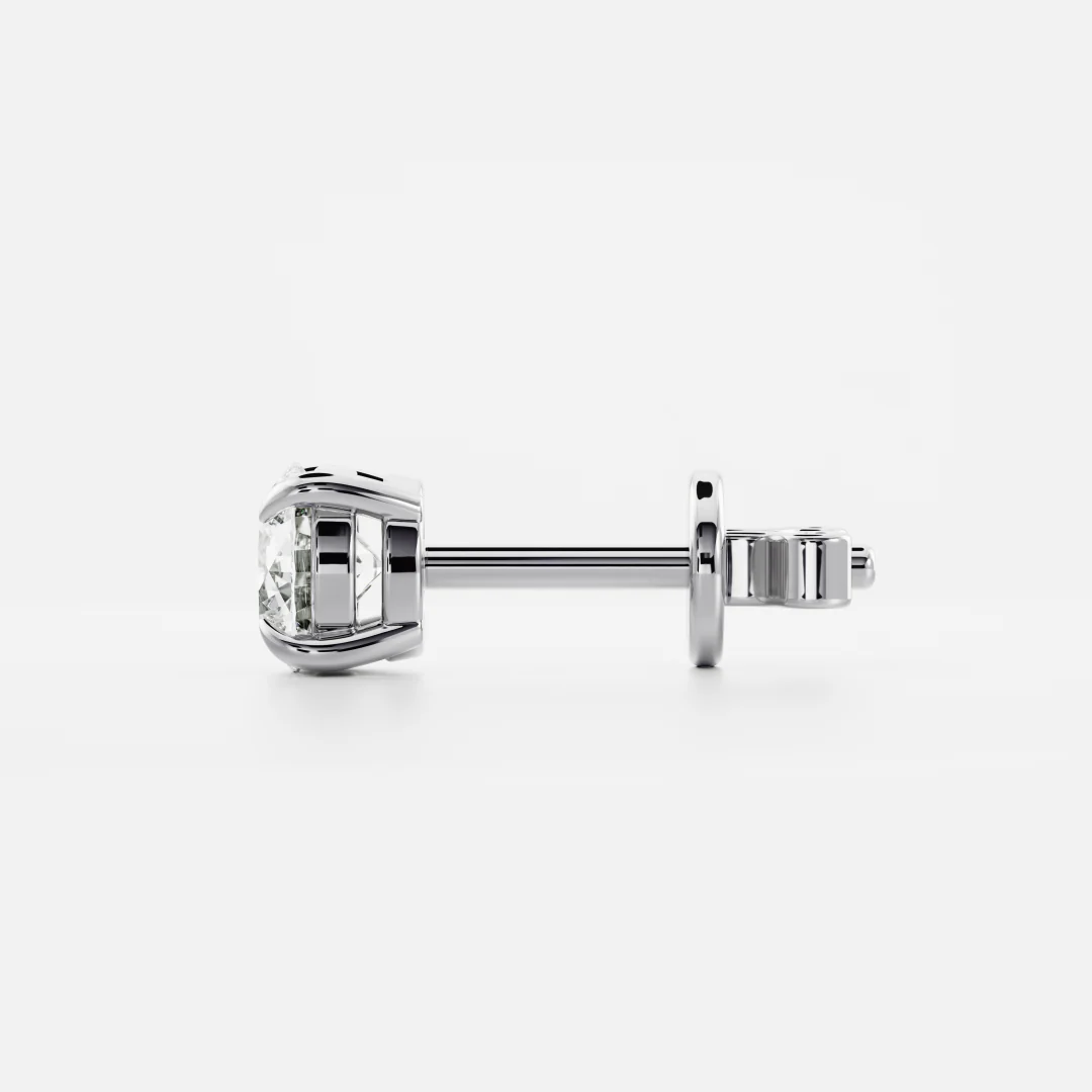 The Iris Earrings - Round Studs - Image 6