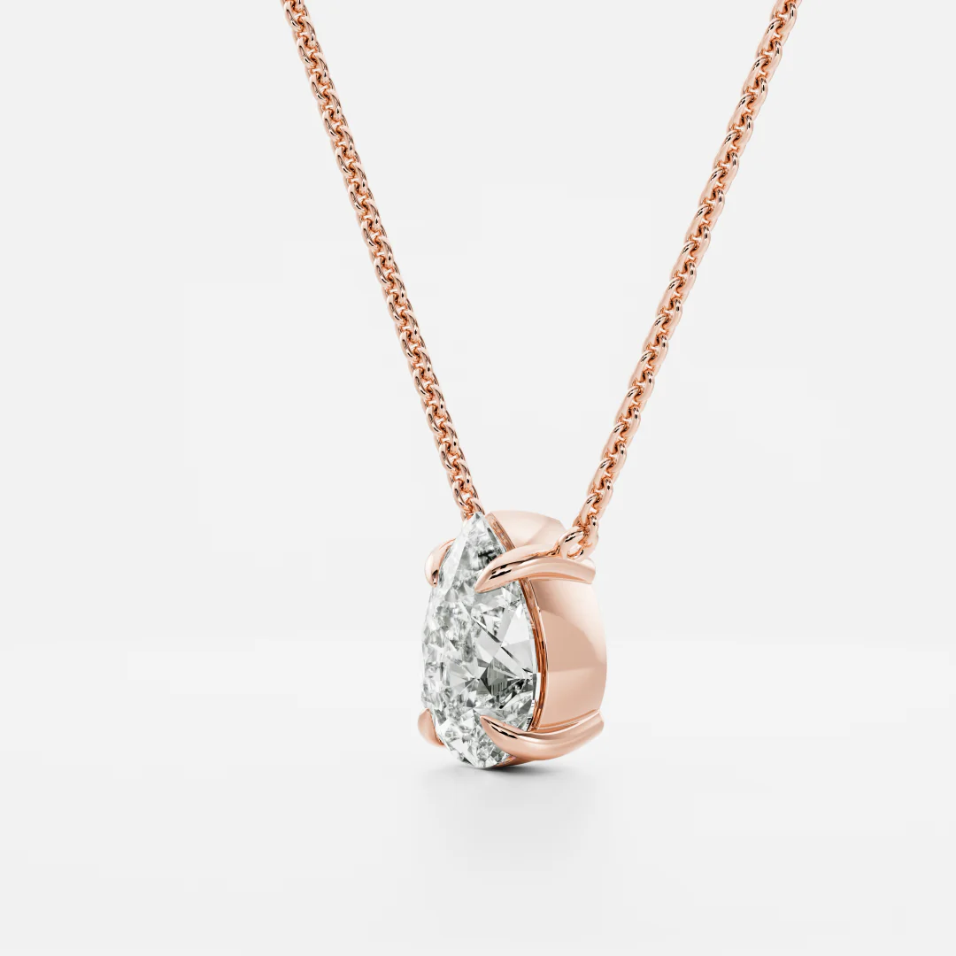 The Iris Necklace - Pear Pendant - Image 7