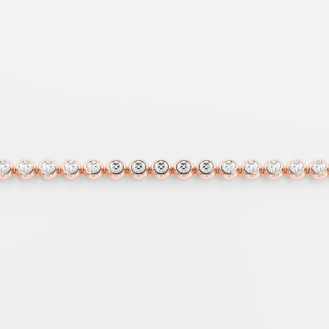 The Signature Round Bezel Tennis Bracelet - Image 6
