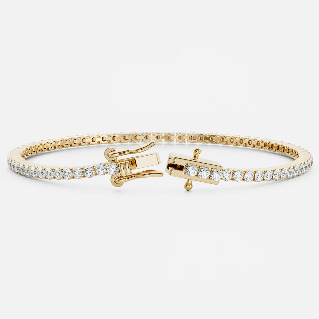 The Signature Round Prong Set Tennis Bracelet - Image 7